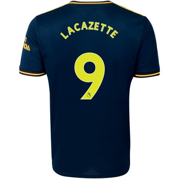Camiseta Arsenal NO.9 Lacazette Tercera equipación 2019-2020 Azul